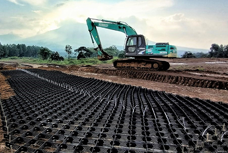 High-strength Integrally Welded Geocell