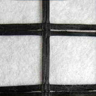 Warp Knitted Polyester grid Composite Geotextile