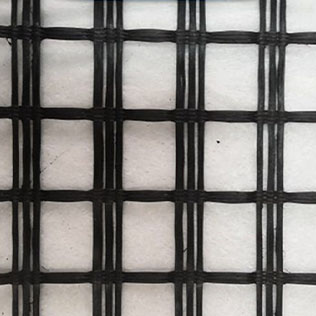 Warp Knitted Polyester grid Composite Geotextile